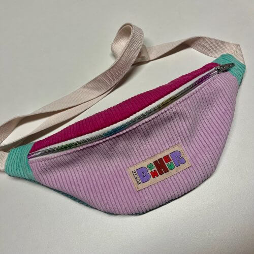 Banane velours patchwork