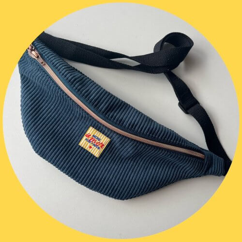 Banane velours bleu more amor