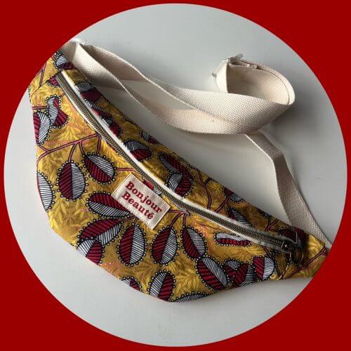 Banane wax jaune et rouge